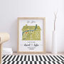 'This Is Our Home' Vibrant Location Map Print, thumbnail 3 of 12