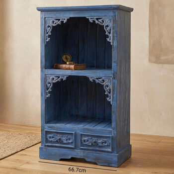 Solid Wood Whitewash Storage Cabinet In Several Colours, 2 of 7