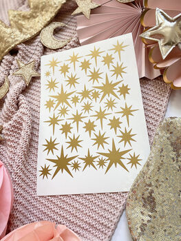 Cluster Star Christmas Door/Wall Stickers, 6 of 7