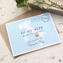 Personalise Anniversary 'To My Wife 'Wedding Day Card, thumbnail 1 of 4
