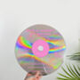 Personalised Couples Names CD Style Mixtape Laser Disc, thumbnail 1 of 7