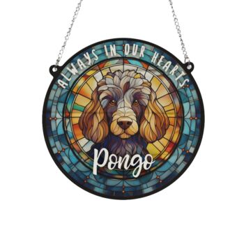 Poodle Memorial Suncatcher, 2 of 6