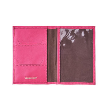 Personalised Handcrafted Leather Passport Cover 'Prato', 9 of 12