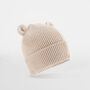 Organic Baby Bear Beanie Hat, thumbnail 4 of 10