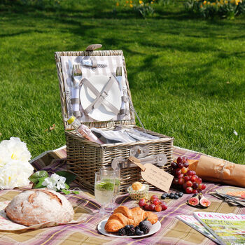 Amelie Personalised Luxury Picnic Hamper Gift By Dibor