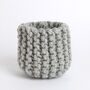 Mini Basket Beginner Knitting Kit, thumbnail 3 of 8