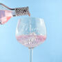 Personalised Crystal Gin Goblet, thumbnail 6 of 8