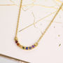 Rainbow Necklace, thumbnail 1 of 8