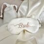 Personalised Silk Sleep Mask With Matching Pouch, thumbnail 3 of 10