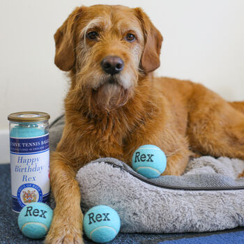 Personalised Dog Tennis Balls, 2 of 12