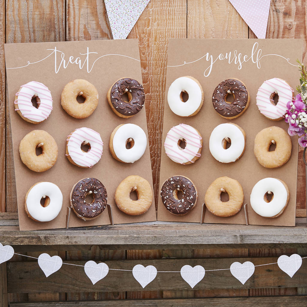 Donut Wall Display For Dessert Cake Party Table