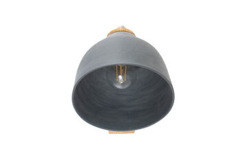 Grey Element Oak And Ceramic Wall Light, 2 of 6