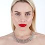 Sterling Silver Multi Splash Necklace, thumbnail 1 of 4