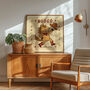 Rodeo Horse Print, Cowboy Horse, Western Nursery Print, thumbnail 4 of 11