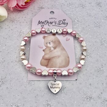 Personalised Mother's Day Bracelet, Gift For Mum, 4 of 12