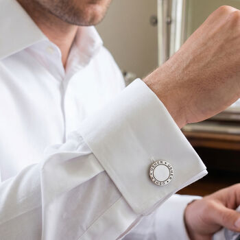 Usher Round Cufflinks, 3 of 8