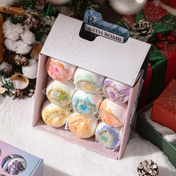 Large Bath Bomb Gift Set For Her, 4 of 4