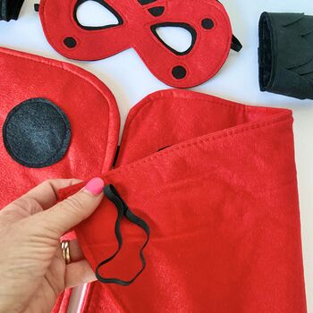 Felt Ladybird Costume For Kids And Adults, 10 of 12