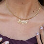 Personalised Script Heart Name Pendant Charm, thumbnail 1 of 10