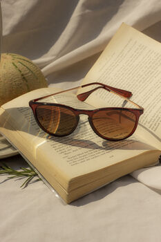 Brown Traditional Style Sunglasses, 7 of 7