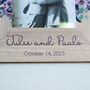 Personalised Photo Frame With Purple Flowers, thumbnail 2 of 11