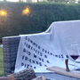 Summer Evening Personalised Throw, thumbnail 1 of 1