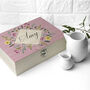 Personalised Botanical Tea Storage Box, thumbnail 7 of 9