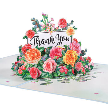 Thank You Pop Up Card Gift For Friends, 2 of 4