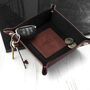 Personalised Luxury Brown Valet Tray, thumbnail 2 of 9