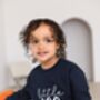 Little Boo Halloween Embroidered Jumper Sweatshirt, thumbnail 4 of 5