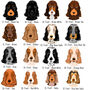 Premium Cocker Spaniel Heart Shaped Dog ID Tag, thumbnail 3 of 9