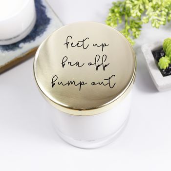Mum To Be Luxury Scented Candle With Lid, 7 of 7