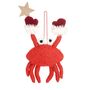 Crab With Star Felt Decoration, thumbnail 2 of 2