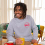 'Outnumbered by Girls' Men's Sweatshirt, thumbnail 2 of 8