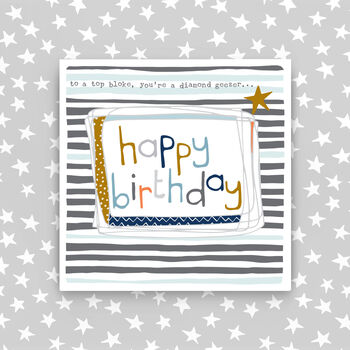 Pack Of Five Male Birthday Cards, 5 of 7