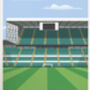 Celtic Park Illustrated Football Stadium Print, thumbnail 2 of 9