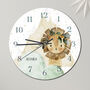 Jungle Lion Personalised Clock, thumbnail 2 of 6