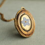 Victorian Forget Me Not Locket, thumbnail 8 of 8