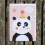 Happy Birthday Panda Card, thumbnail 4 of 4