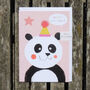 Happy Birthday Panda Card, thumbnail 5 of 5