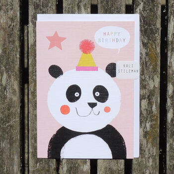 Happy Birthday Panda Card, 5 of 5