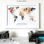Personalised Dad's World Photo Gift Map, thumbnail 12 of 12