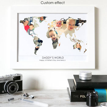 Personalised Dad's World Photo Gift Map, 12 of 12