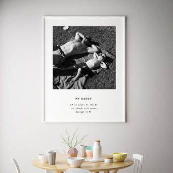 Being Daddy Personalised Fathers Day Print, 10 of 12