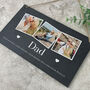 Personalised Photo Memorial Slate Hanging Plaque 25 X 15cm, thumbnail 3 of 6