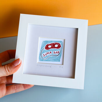 Super Dad Mini Art Print, 4 of 9