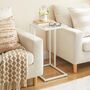 C Shaped Side Table Sofa Table Laptop Coffee Table, thumbnail 3 of 9