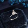 Sterling Silver Tiny Frog Ring, thumbnail 1 of 12