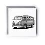 Camping Van – Hand Drawn Travel Greeting Card Illustration, thumbnail 2 of 6