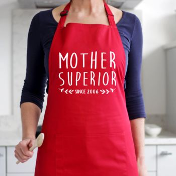Mother Superior Personalised Apron, 4 of 6